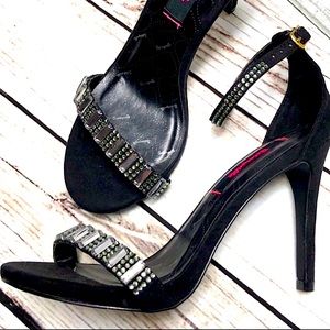 💋Betsy Johnson Betsyville Sexy Bling High Heel Sandal FMPs